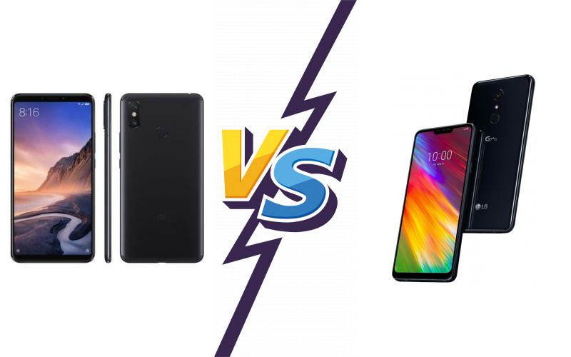 compare Xiaomi Mi Max 4 Pro vs LG G7 Fit