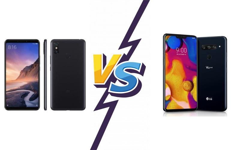 compare Xiaomi Mi Max 4 Pro vs LG V40 ThinQ