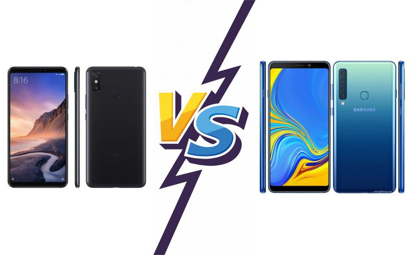 compare Xiaomi Mi Max 4 Pro vs Samsung Galaxy A9 (2018)