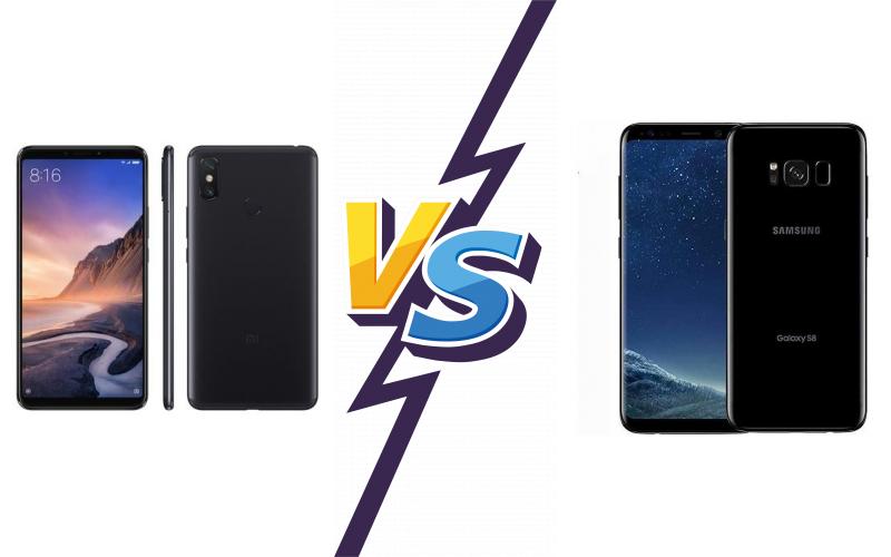 compare Xiaomi Mi Max 4 Pro vs Samsung Galaxy S8