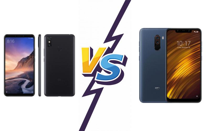 compare Xiaomi Mi Max 4 Pro vs Xiaomi Pocophone F1