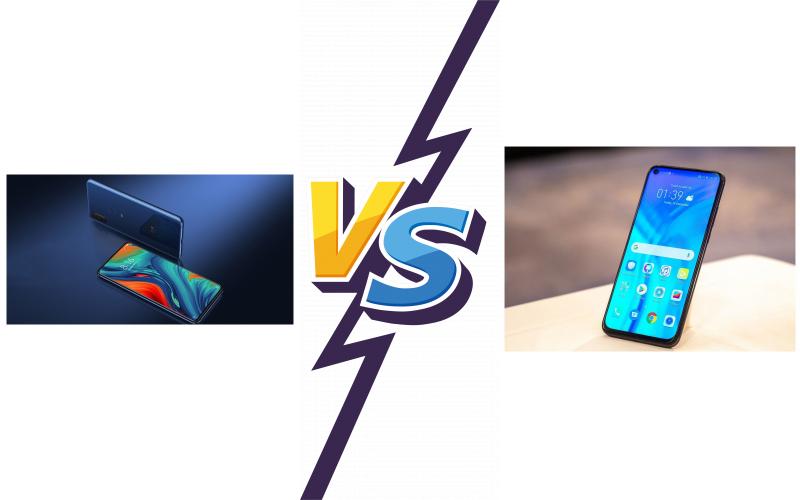 compare Xiaomi Mi Mix 3 5G vs Honor View 20 compare Xiaomi Mi Mix 3 5G vs Honor View 20