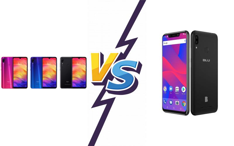 compare Xiaomi Redmi Note 7 Pro vs BLU Vivo XL4