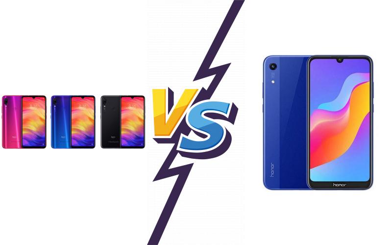 compare Xiaomi Redmi Note 7 Pro vs Honor Play 8A