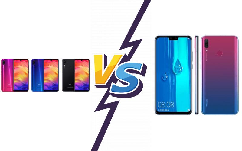 compare Xiaomi Redmi Note 7 Pro vs Huawei Enjoy 9