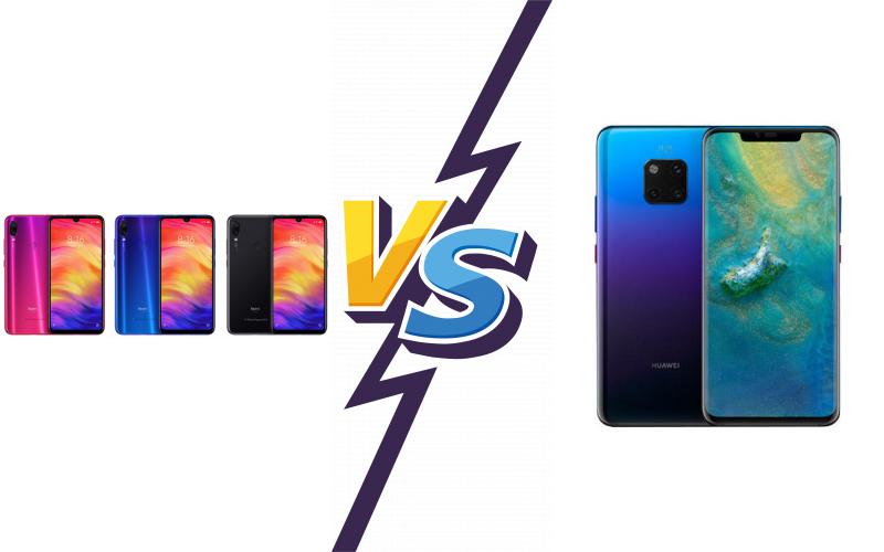 compare Xiaomi Redmi Note 7 Pro vs Huawei Mate 20 Pro