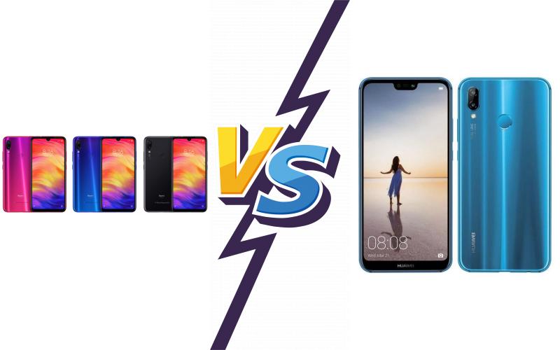 compare Xiaomi Redmi Note 7 Pro vs Huawei P30 lite