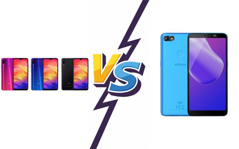 compare Xiaomi Redmi Note 7 Pro vs Infinix Hot 6