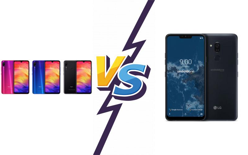 compare Xiaomi Redmi Note 7 Pro vs LG G7 One