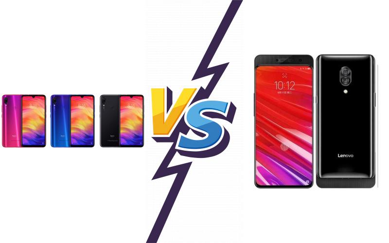 compare Xiaomi Redmi Note 7 Pro vs Lenovo Z5 Pro GT