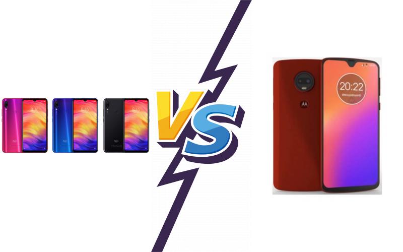 compare Xiaomi Redmi Note 7 Pro vs Motorola Moto G7 Plus