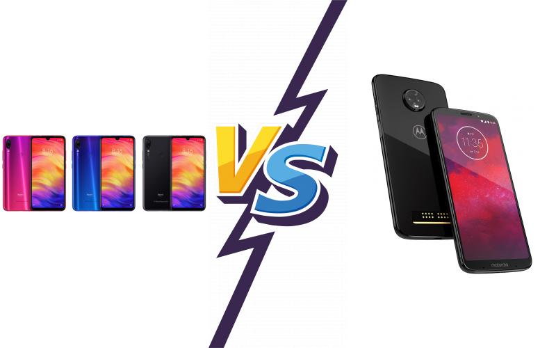 compare Xiaomi Redmi Note 7 Pro vs Motorola Moto Z3