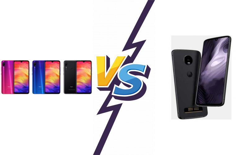 compare Xiaomi Redmi Note 7 Pro vs Motorola Moto Z4 Play