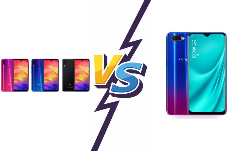 compare Xiaomi Redmi Note 7 Pro vs Oppo R15x