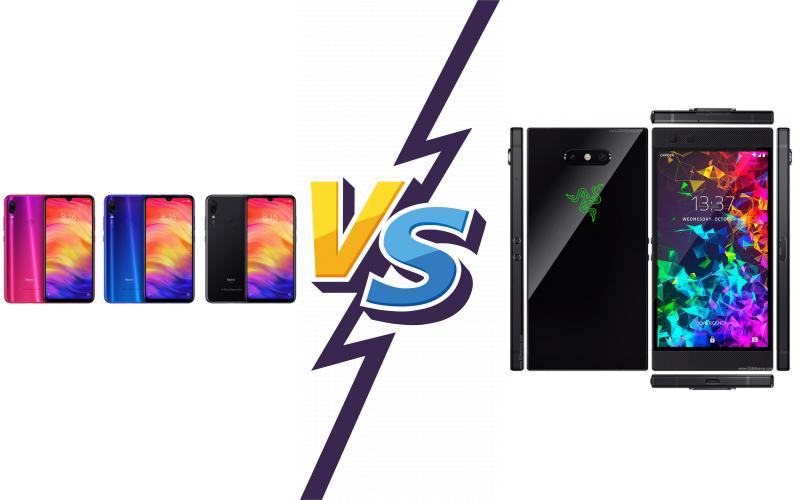 compare Xiaomi Redmi Note 7 Pro vs Razer Phone 2