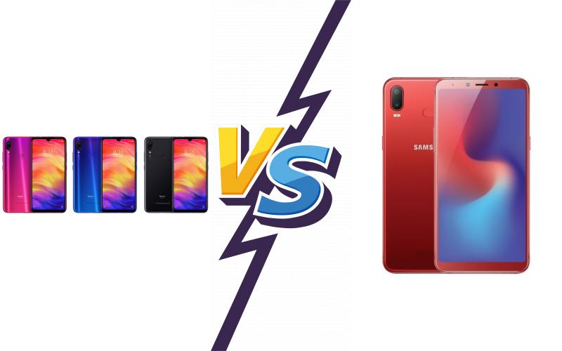 compare Xiaomi Redmi Note 7 Pro vs Samsung Galaxy A6s