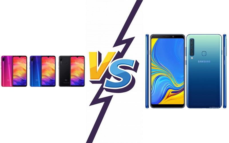 compare Xiaomi Redmi Note 7 Pro vs Samsung Galaxy A9 (2018)