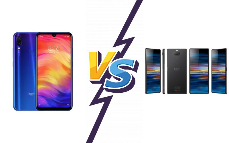 compare Xiaomi Redmi Note 7 Pro vs Sony Xperia XA3