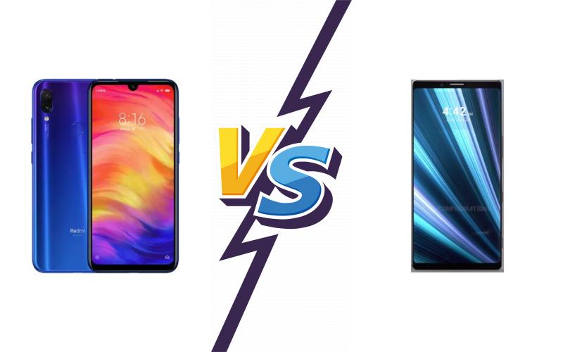 compare Xiaomi Redmi Note 7 Pro vs Sony Xperia XZ4