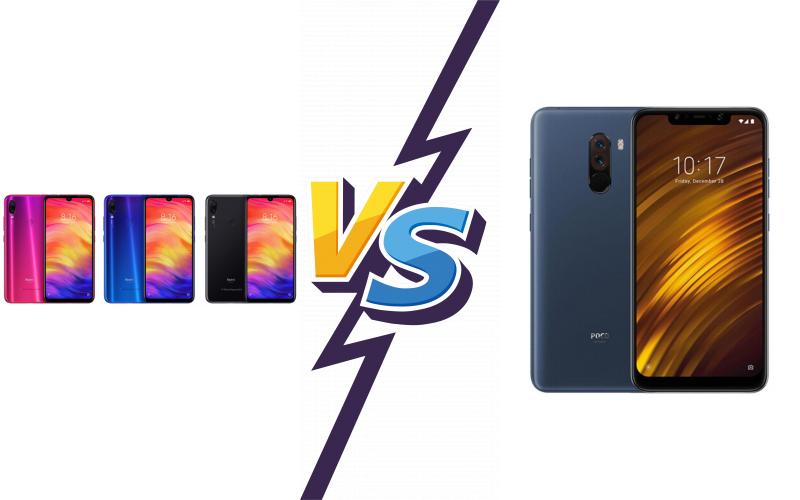 compare Xiaomi Redmi Note 7 Pro vs Xiaomi Pocophone F1