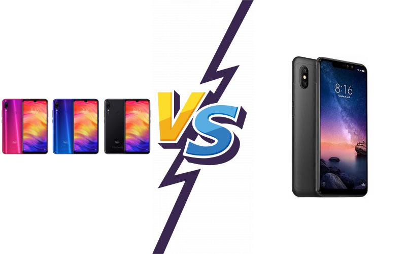 compare Xiaomi Redmi Note 7 Pro vs Xiaomi Redmi Note 6 Pro