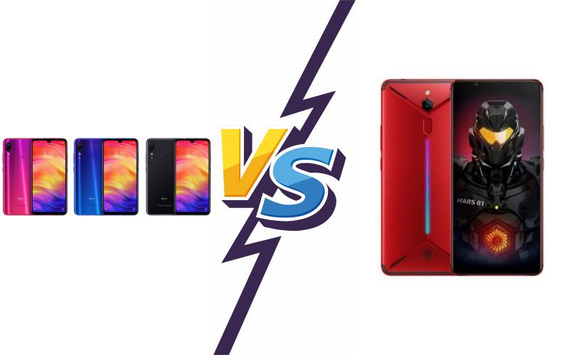 compare Xiaomi Redmi Note 7 Pro vs ZTE nubia Red Magic Mars