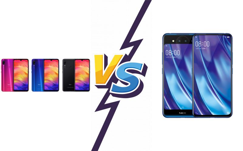 compare Xiaomi Redmi Note 7 Pro vs vivo NEX Dual Display