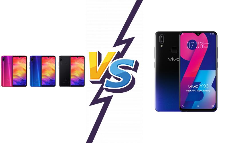 compare Xiaomi Redmi Note 7 Pro vs vivo Y93