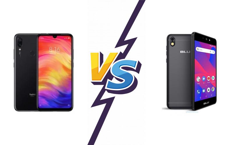 compare Xiaomi Redmi Note 7 vs BLU Grand M2 (2018)
