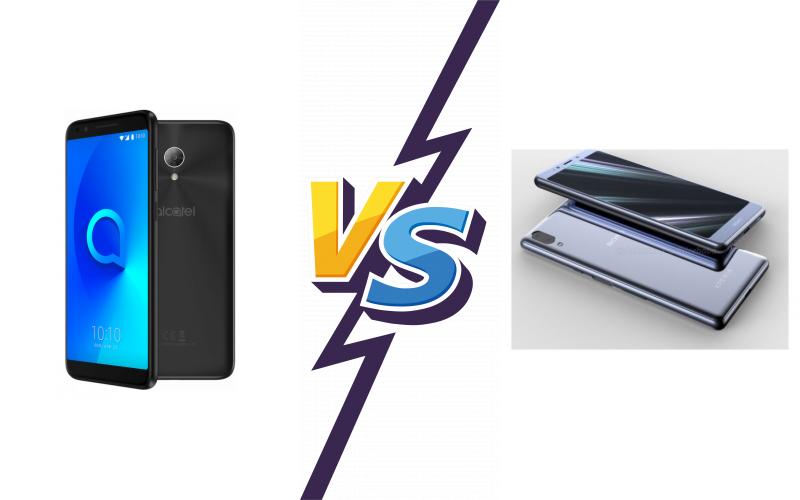 compare alcatel 3L vs Sony Xperia L3 compare alcatel 3L vs Sony Xperia L3