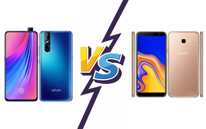 compare vivo V15 Pro vs Samsung Galaxy J6+