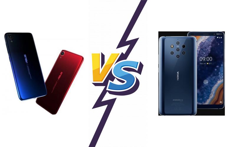 compare Asus ZenFone Live (L2) vs Nokia 9 PureView