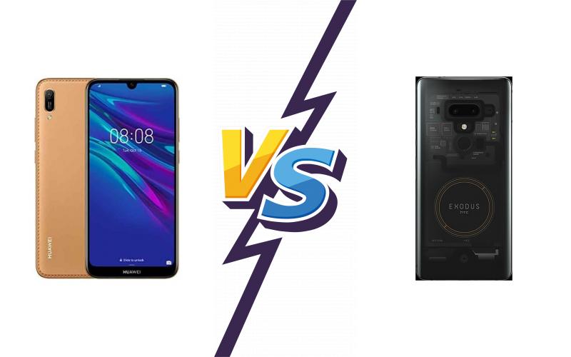 compare Huawei Enjoy 9e vs HTC Exodus 1
