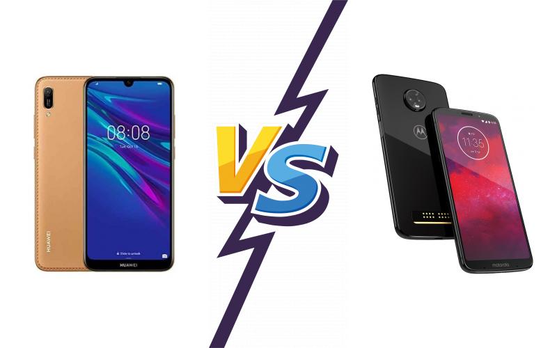 compare Huawei Enjoy 9e vs Motorola Moto Z3
