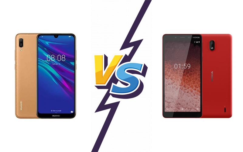 compare Huawei Enjoy 9e vs Nokia 1 Plus
