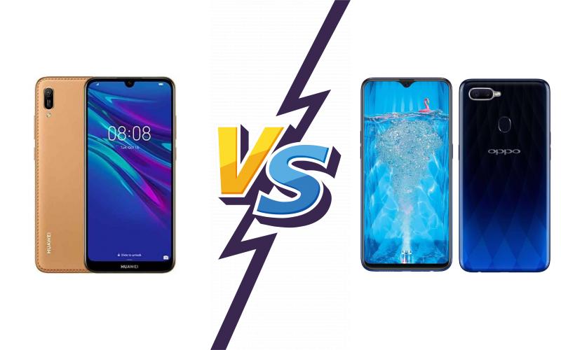 compare Huawei Enjoy 9e vs Oppo F9 (F9 Pro)