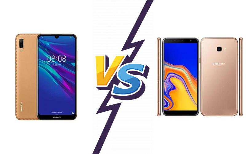 compare Huawei Enjoy 9e vs Samsung Galaxy J6+