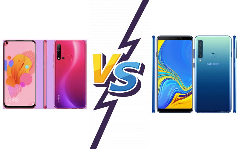 compare Huawei P20 lite (2019) vs Samsung Galaxy A9 (2018) compare Huawei P20 lite (2019) vs Samsung Galaxy A9 (2018)
