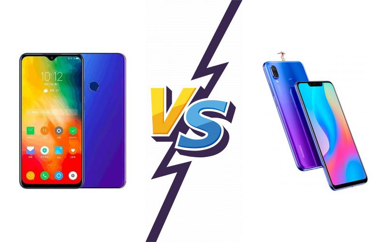 compare Lenovo K6 Enjoy vs Huawei nova 3