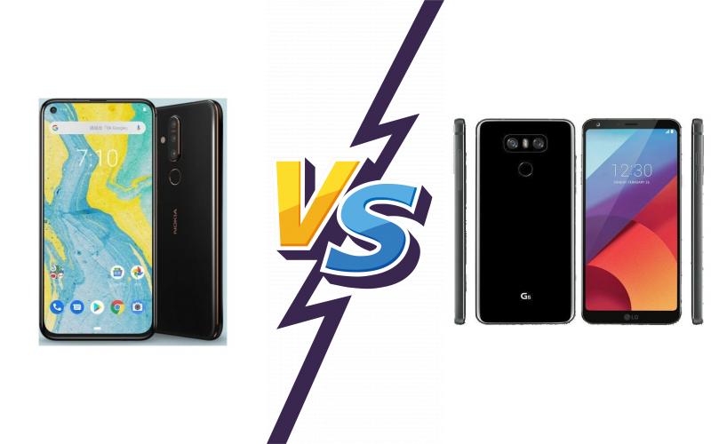 compare Nokia X71 vs LG G6