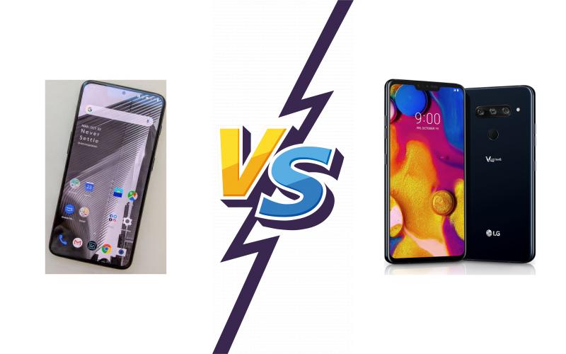 compare OnePlus 7 vs LG V40 ThinQ compare OnePlus 7 vs LG V40 ThinQ
