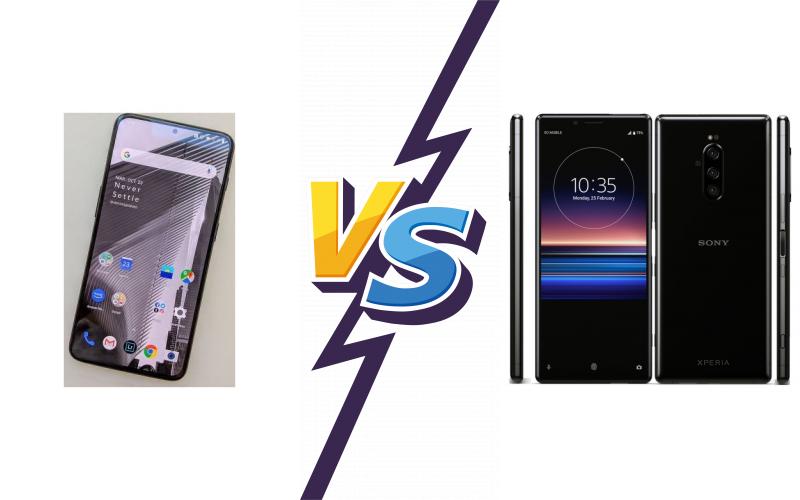 compare OnePlus 7 vs Sony Xperia 1 compare OnePlus 7 vs Sony Xperia 1