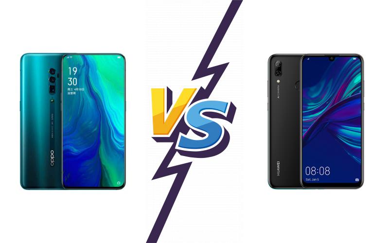 compare Oppo Reno 10x zoom vs Huawei P smart 2019