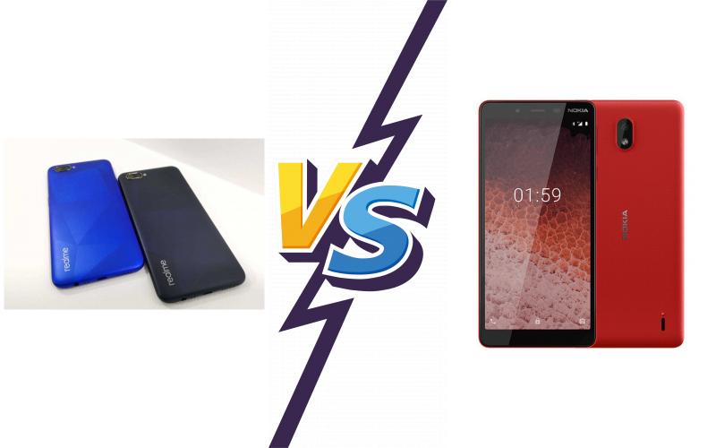 compare Realme C2 vs Nokia 1 Plus