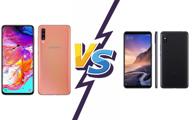 compare Samsung Galaxy A70 vs Xiaomi Mi Max 4 Pro compare Samsung Galaxy A70 vs Xiaomi Mi Max 4 Pro