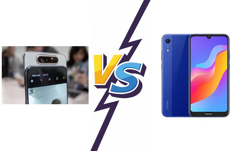 compare Samsung Galaxy A80 vs Honor Play 8A