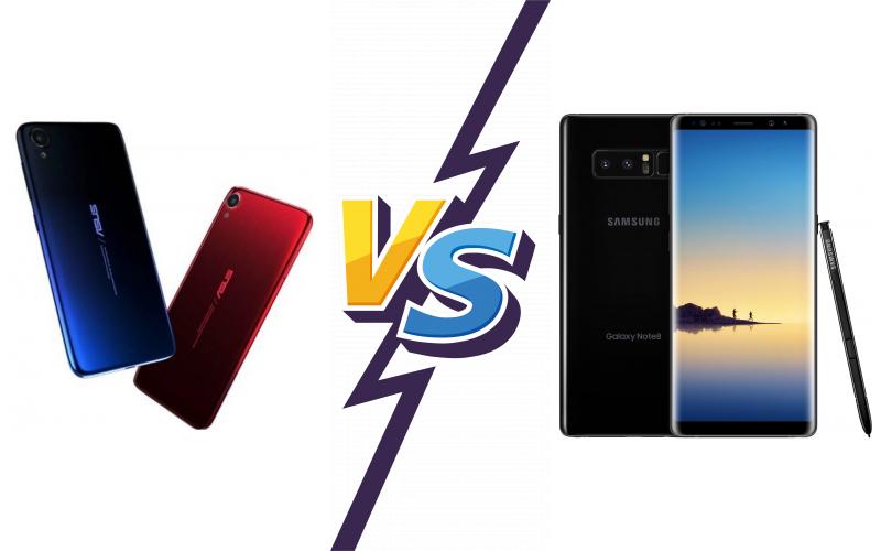 compare Asus ZenFone Live (L2) vs Samsung Galaxy Note8