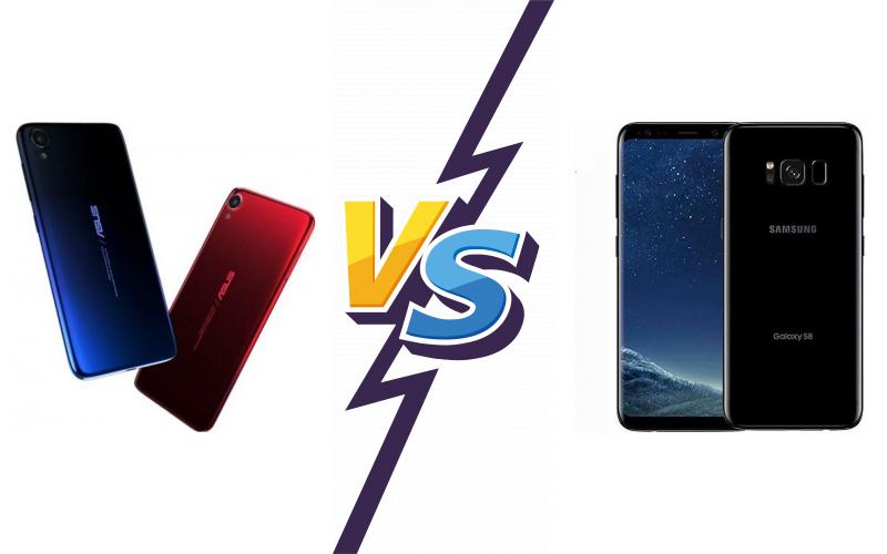 compare Asus ZenFone Live (L2) vs Samsung Galaxy S8+