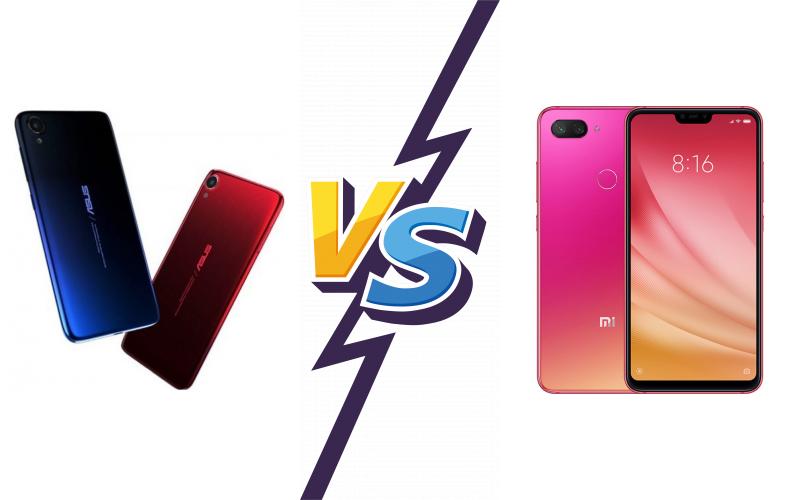 compare Asus ZenFone Live (L2) vs Xiaomi Mi 8 Lite compare Asus ZenFone Live (L2) vs Xiaomi Mi 8 Lite