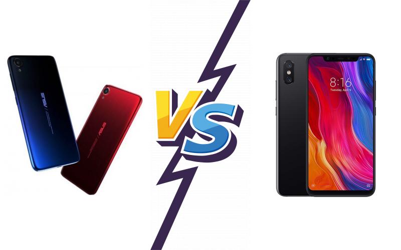 compare Asus ZenFone Live (L2) vs Xiaomi Mi 8